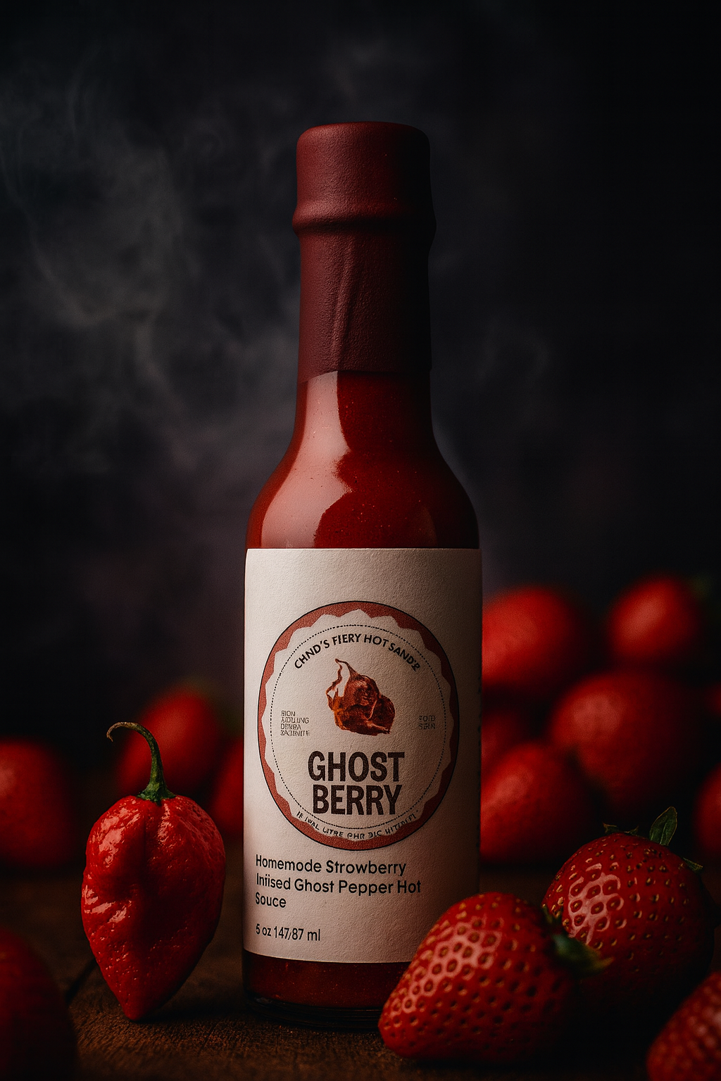Chad’s Fiery Hot Sauce - Ghost Berry
