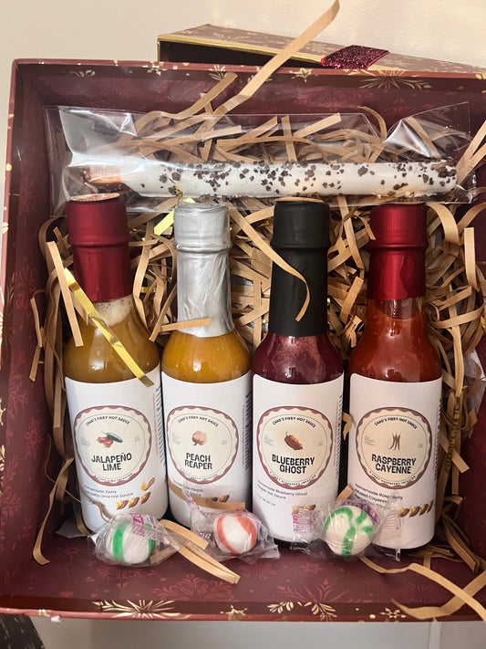 Chad’s Fiery Hot Sauce - 4 pk Christmas Gift Set