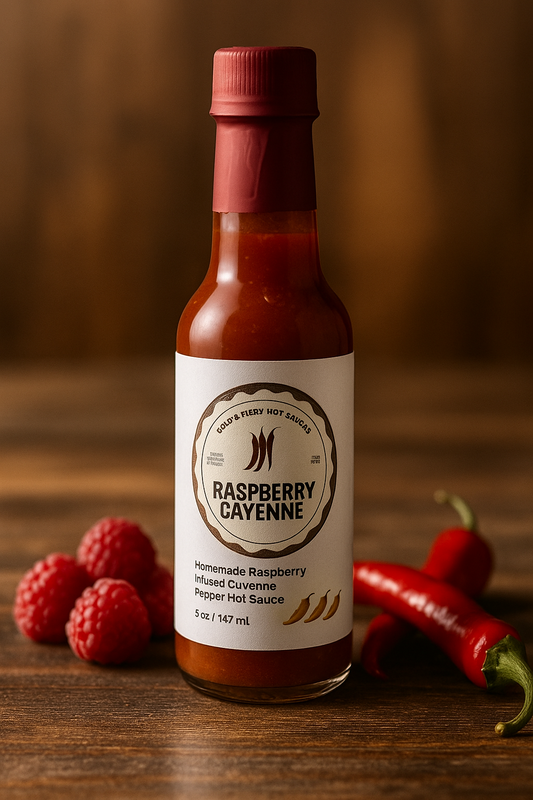 Chad’s Fiery Hot Sauce- Raspberry Cayenne